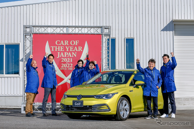 VWゴルフ(日本カーオブザイヤー10ベスト試乗会)