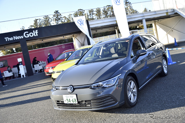 VWゴルフ（日本カーオブザイヤー10ベスト試乗会）