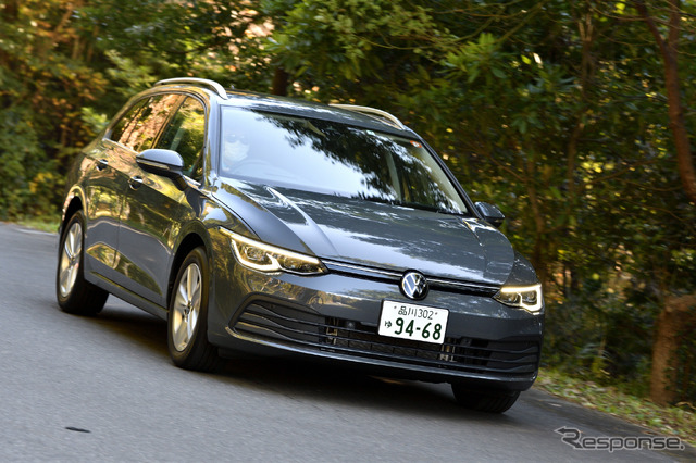 VWゴルフ(日本カーオブザイヤー10ベスト試乗会)
