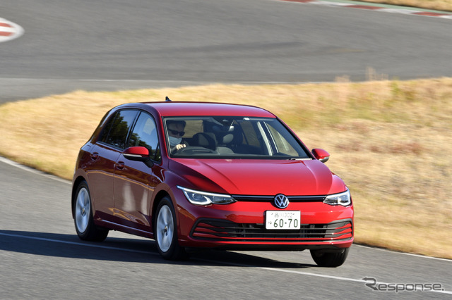 VWゴルフ(日本カーオブザイヤー10ベスト試乗会)