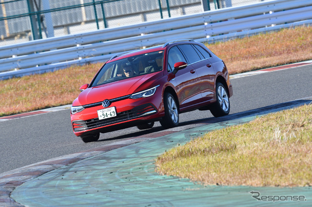 VWゴルフ(日本カーオブザイヤー10ベスト試乗会)