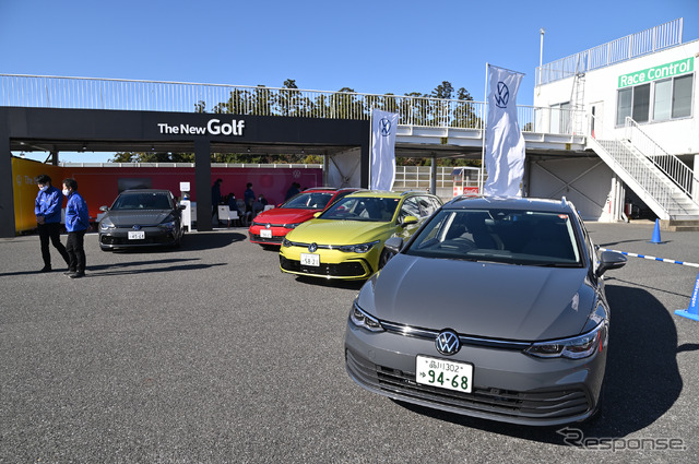 VWゴルフ(日本カーオブザイヤー10ベスト試乗会)
