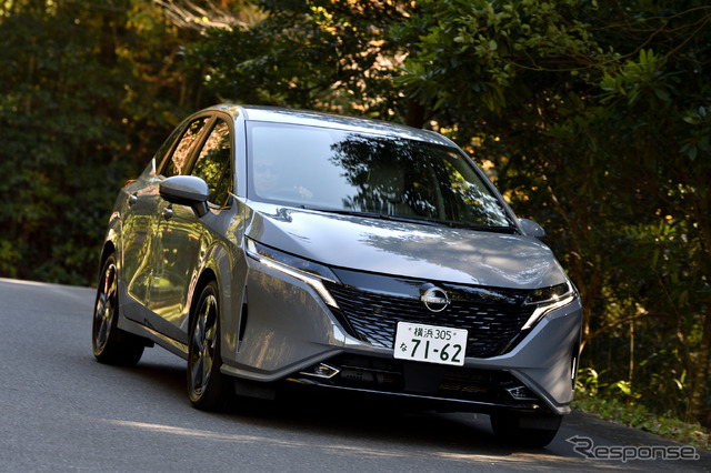 日産ノート(日本カーオブザイヤー10ベスト試乗会)