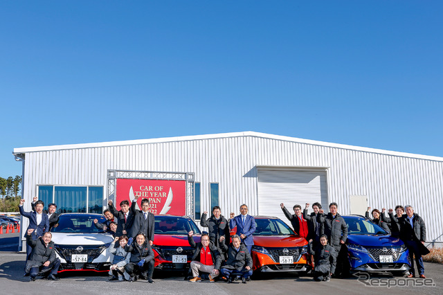 日産ノート(日本カーオブザイヤー10ベスト試乗会)