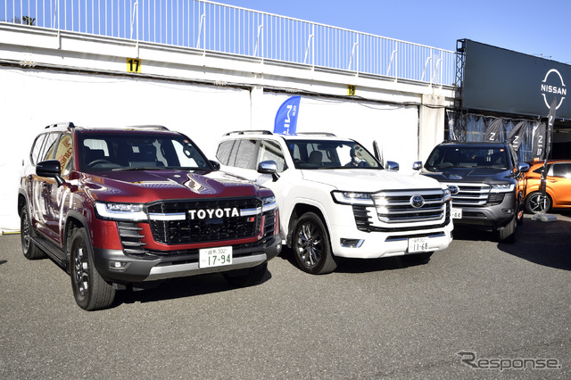 トヨタ・ランドクルーザー(日本カーオブザイヤー10ベスト試乗会)