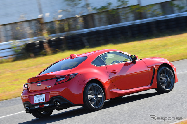 スバルBRZ(日本カーオブザイヤー10ベスト試乗会)