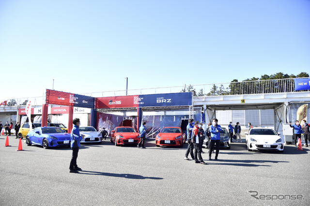 トヨタGR 86/スバルBRZ(日本カーオブザイヤー10ベスト試乗会)