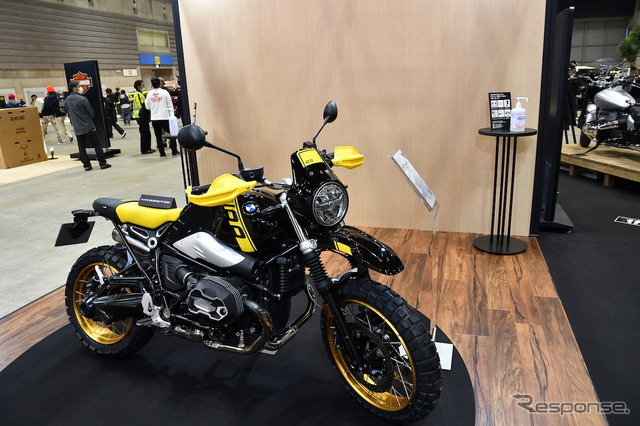 ブラック&イエローのヒストリックカラーを身にまとう『R nineT アーバンG/S 40周年エディション』。