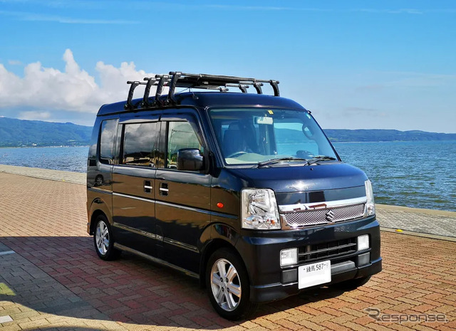 2021年9～11月期のスーパーホルダー車両「おてがる軽キャンパー号」
