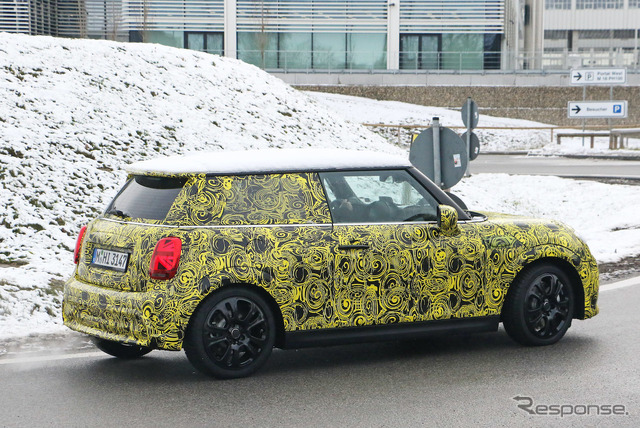 MINI ハッチバック 次世代型プロトタイプ(スクープ写真)