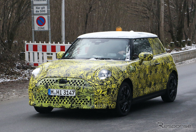 MINI ハッチバック 次世代型プロトタイプ(スクープ写真)