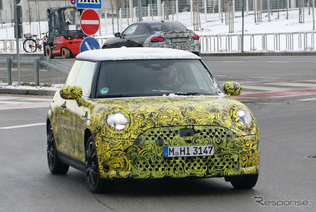 MINI ハッチバック 次世代型プロトタイプ(スクープ写真)