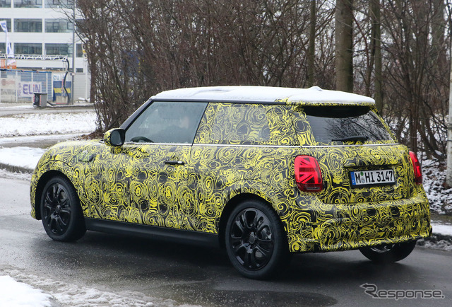 MINI ハッチバック 次世代型プロトタイプ(スクープ写真)