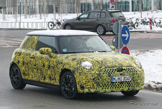 MINI ハッチバック 次世代型プロトタイプ(スクープ写真)