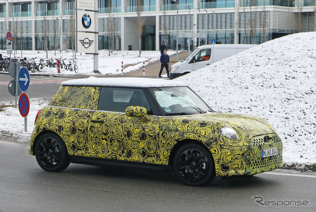 MINI ハッチバック 次世代型プロトタイプ(スクープ写真)