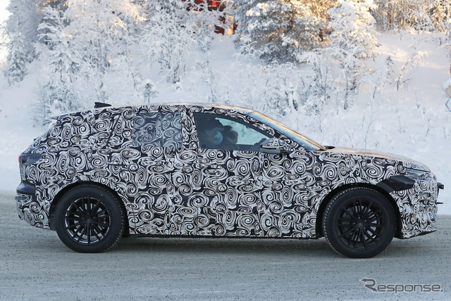 アウディ Q6 e-tron プロトタイプ(スクープ写真)