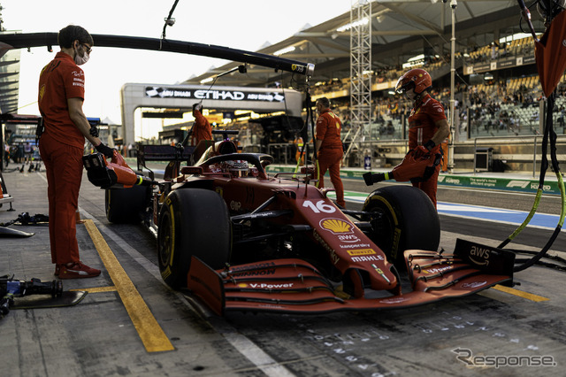 ルクレール(F1アブダビGP)