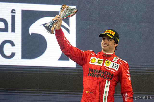 サインツ(F1アブダビGP)