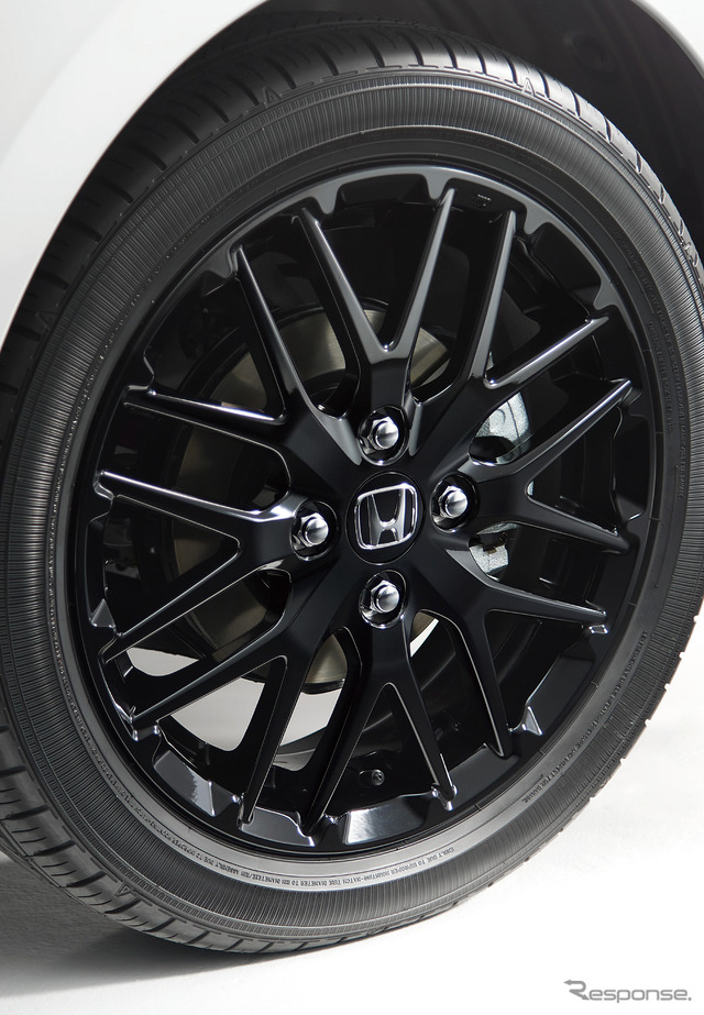 ホンダ N-BOXカスタム STYLE+ BLACK 専用15インチアルミホイール(ブラック塗装)