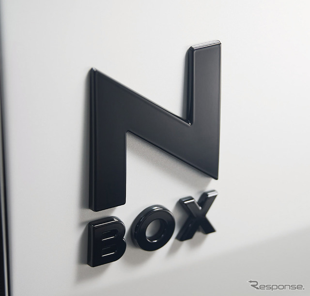 ホンダ N-BOXカスタム STYLE+ BLACK専用塗装エンブレム(ホンダ N-BOX)