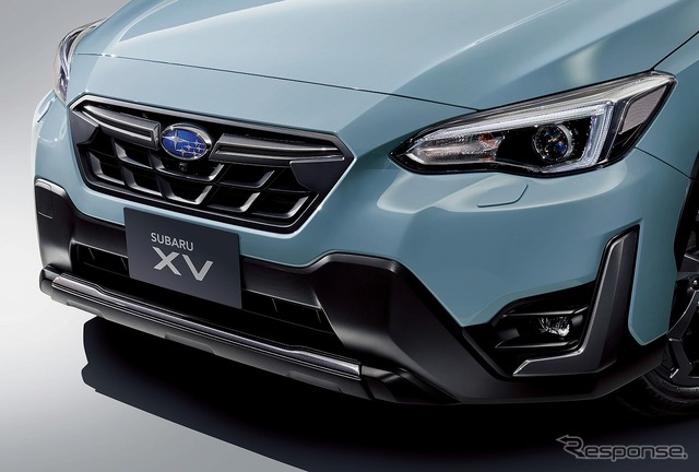 スバル XV アドバンス スタイルエディション グレーメタリック塗装(フロント)