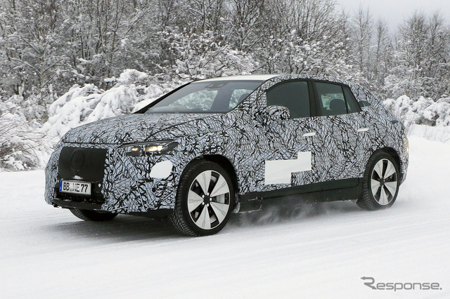 メルセデスベンツ EQE SUV プロトタイプ(スクープ写真)