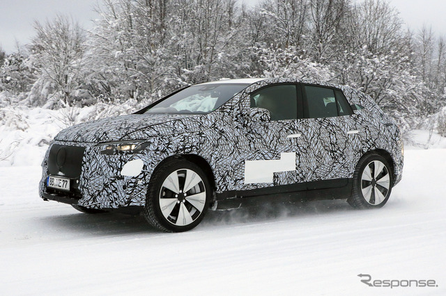 メルセデスベンツ EQE SUV プロトタイプ(スクープ写真)