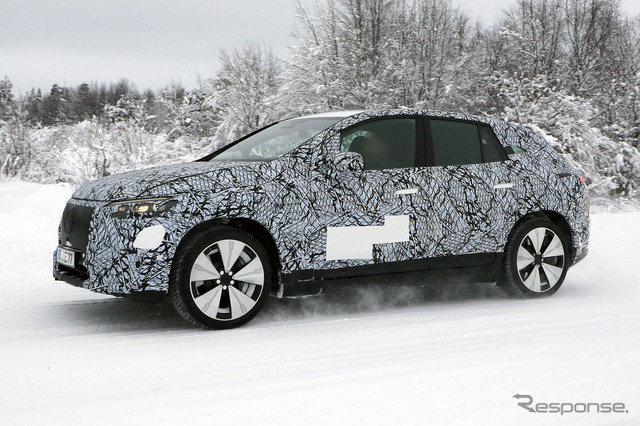 メルセデスベンツ EQE SUV プロトタイプ(スクープ写真)