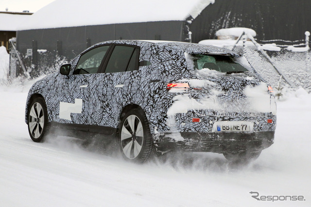 メルセデスベンツ EQE SUV プロトタイプ(スクープ写真)
