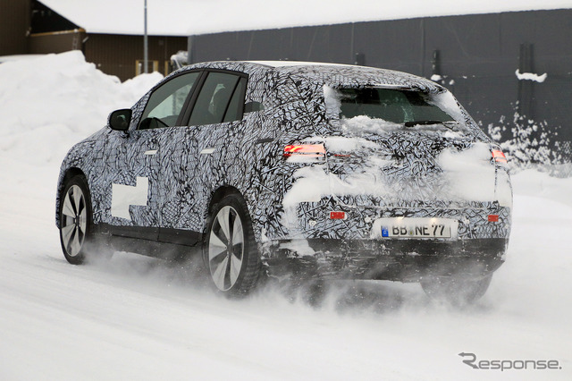 メルセデスベンツ EQE SUV プロトタイプ(スクープ写真)