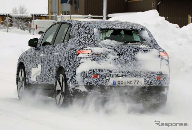 メルセデスベンツ EQE SUV プロトタイプ(スクープ写真)