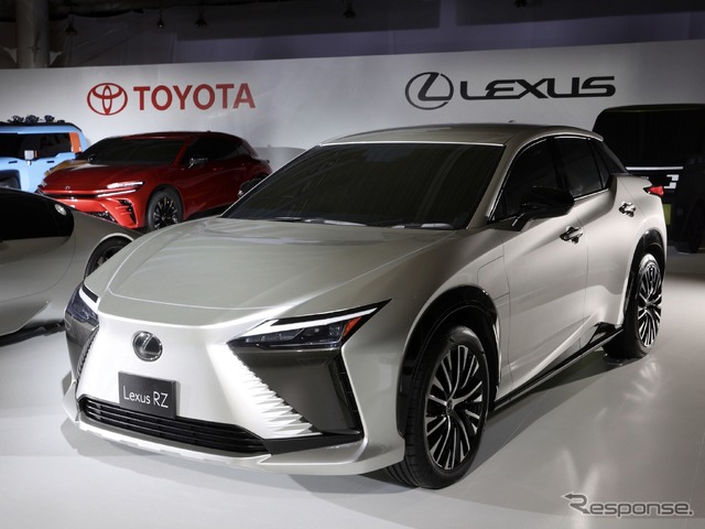 レクサスが初めて作る専用のバッテリーEV、レクサスRZ 《写真撮影 三橋仁明 / N-RAK PHOTO AGENCY》