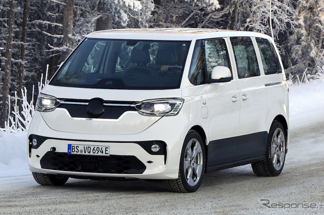VW ID. BUZZ 市販型プロトタイプ(スクープ写真)