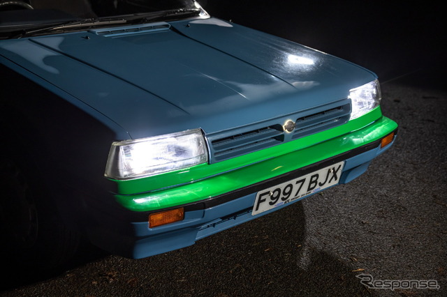 日産 ブルーバード(オースター)に リーフ のEVパワートレインを移植した「ニューバード」