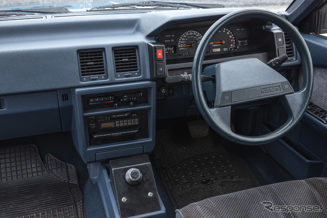 日産 ブルーバード(オースター)に リーフ のEVパワートレインを移植した「ニューバード」