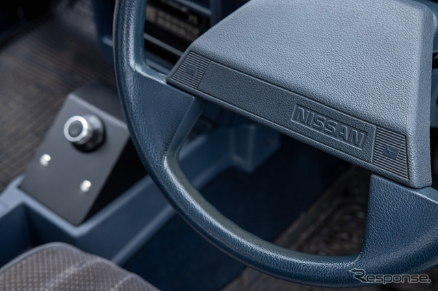 日産 ブルーバード(オースター)に リーフ のEVパワートレインを移植した「ニューバード」