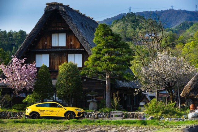 UNLOCK ANY ROAD JAPAN 岐阜県の白川郷