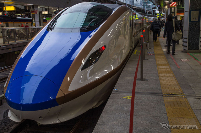 上越新幹線にE7系増備。新たに12本が同車に置き換えられる。