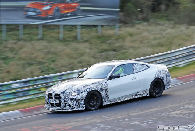 BMW M4 CSL 市販型プロトタイプ スクープ写真