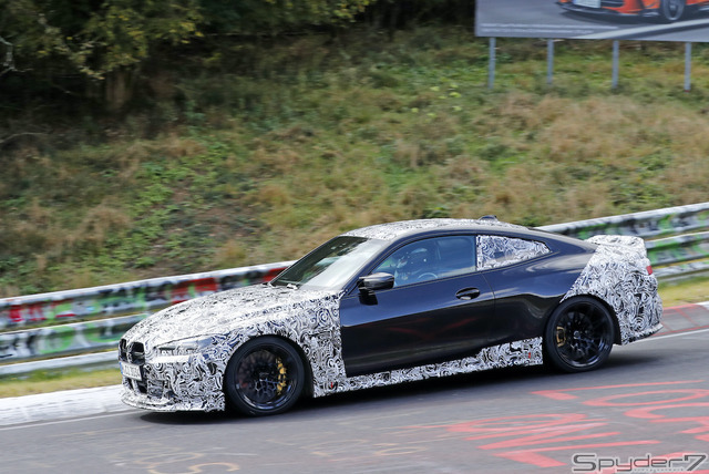 BMW M4 CSL 市販型プロトタイプ スクープ写真
