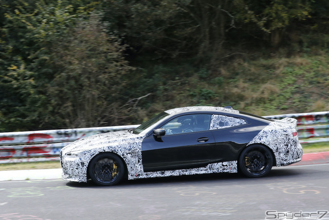 BMW M4 CSL 市販型プロトタイプ スクープ写真
