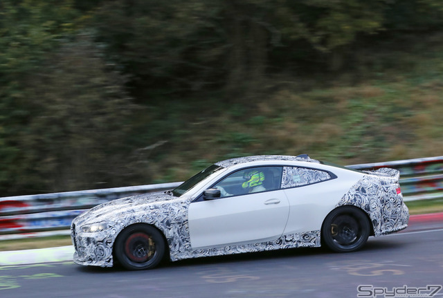BMW M4 CSL 市販型プロトタイプ スクープ写真