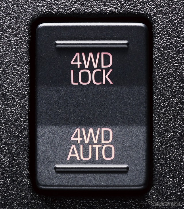 電子制御式4WD（CVT）切り替えスイッチ