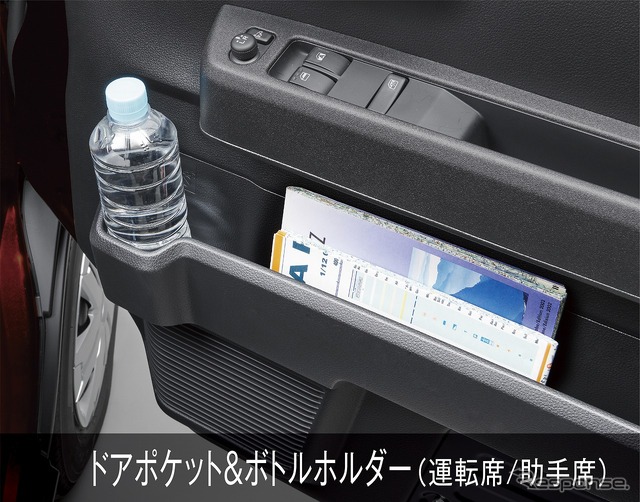 ドアポケット&ボトルホルダー(運転席/助手席)