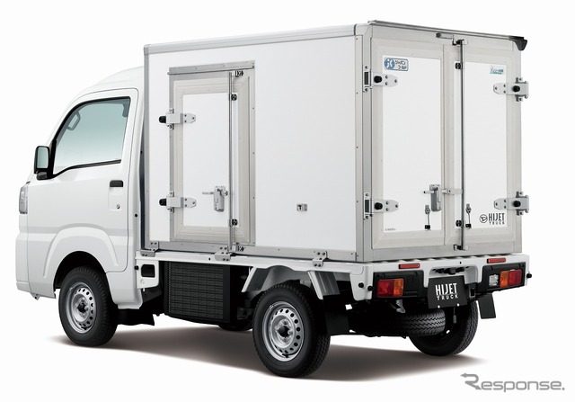 ダイハツ ハイゼットトラック カラーアルミ低温冷凍車