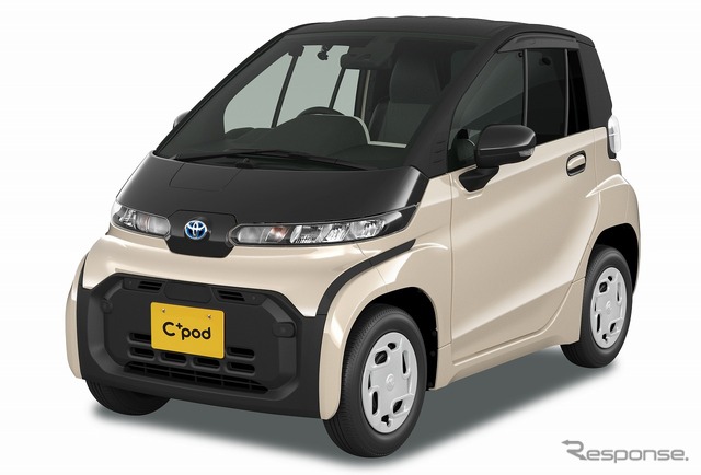 トヨタ C＋pod G（クリームベージュ×無塗装［黒色樹脂］）＜オプション装着車＞