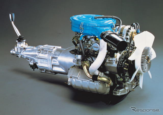 RX-7(初代、1978年)搭載の12A型ロータリーエンジン