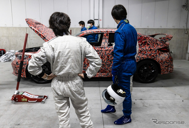 ホンダ・シビック・タイプRプロトタイプ(開発中)