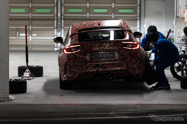 ホンダ・シビック・タイプRプロトタイプ(開発中)