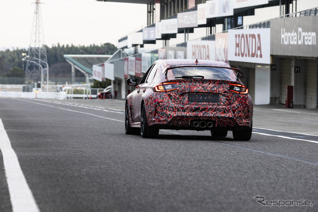 ホンダ・シビック・タイプRプロトタイプ(開発中)